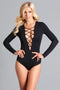 BW1768BK Francesca Bodysuit